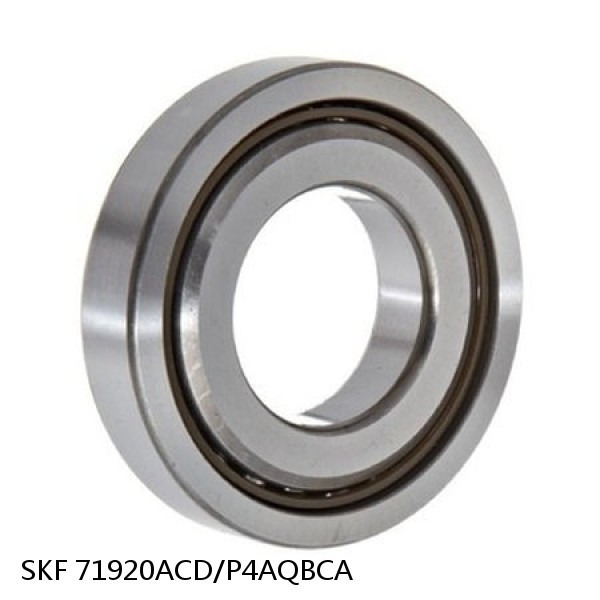 71920ACD/P4AQBCA SKF Super Precision,Super Precision Bearings,Super Precision Angular Contact,71900 Series,25 Degree Contact Angle