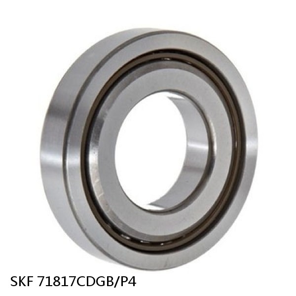 71817CDGB/P4 SKF Super Precision,Super Precision Bearings,Super Precision Angular Contact,71800 Series,15 Degree Contact Angle