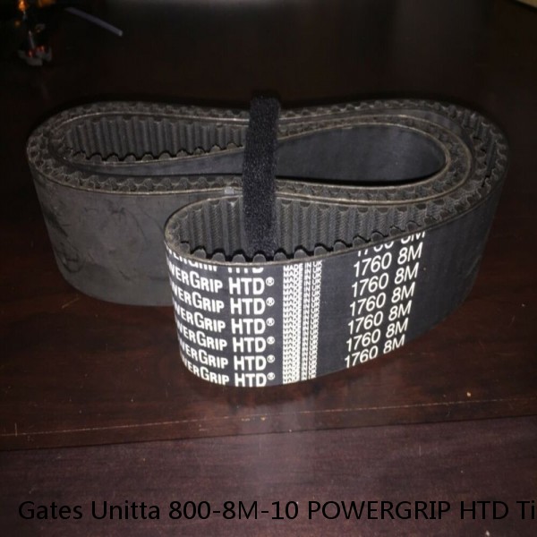 Gates Unitta 800-8M-10 POWERGRIP HTD Timing Belt 800mm L* 10mm W