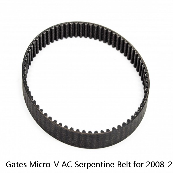 Gates Micro-V AC Serpentine Belt for 2008-2010 Ford F-350 Super Duty 6.4L V8 hd