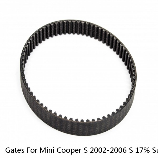 Gates For Mini Cooper S 2002-2006 S 17% Super Charger Pulley Fleetrunner Belt