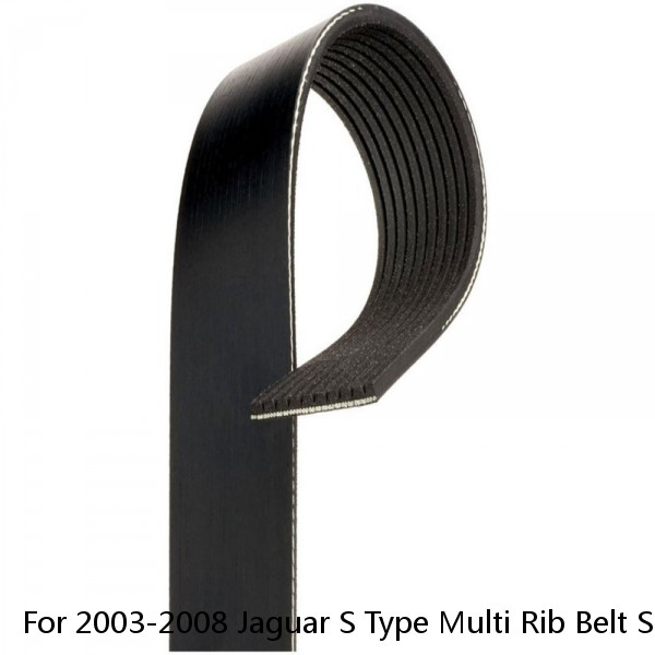 For 2003-2008 Jaguar S Type Multi Rib Belt Supercharger Gates 45745SX 2004 2005