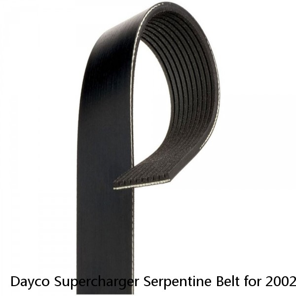 Dayco Supercharger Serpentine Belt for 2002 Mercedes-Benz C230 Accessory sh